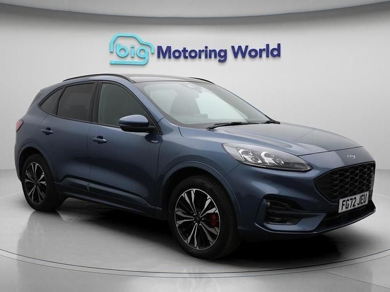Blue Used 2022 Ford Kuga ST-Line X SUV | £19,300 (Good price) - Image 1/4
