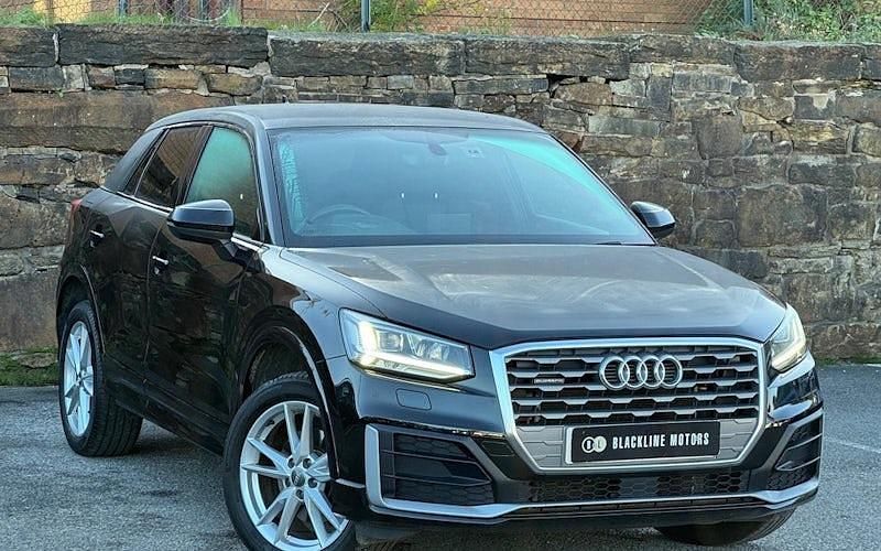 Black Used 2017 Audi Q2 S-Line SUV | £13,295 (Fair price) - Image 1/4