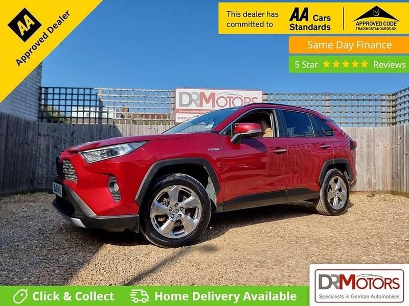 Used Toyota RAV4 222 HP (163 kW) 2020 Red SUV