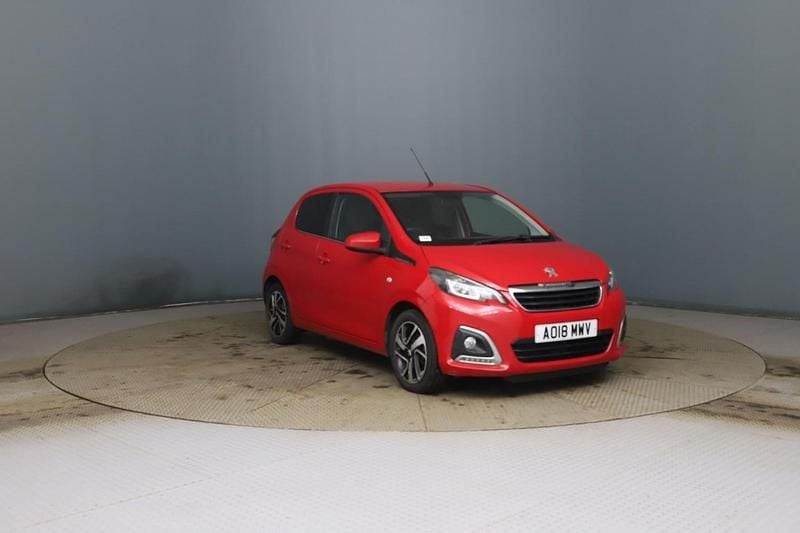 Red Used 2018 Peugeot 108 Allure Hatchback | £2,995 (Super price) - Image 1/4
