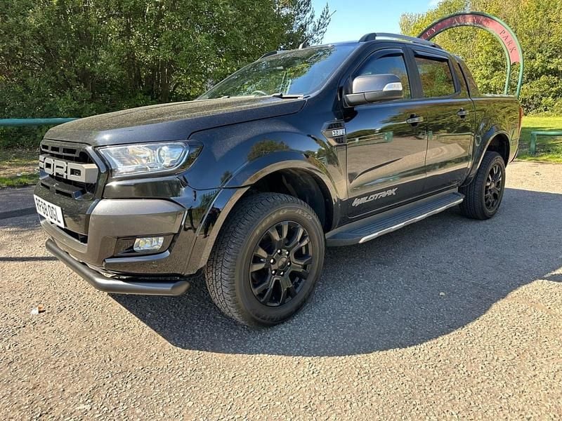 Black Used 2018 Ford Ranger Wildtrack Pickup | £15,995 (Super price) - Image 1/4