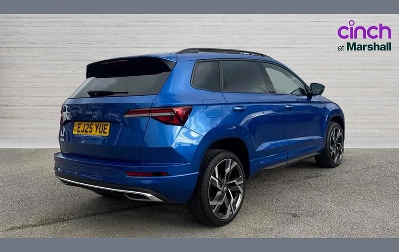 Used Skoda Karoq SportLine 147 HP (108 kW) 2025 Blue SUV