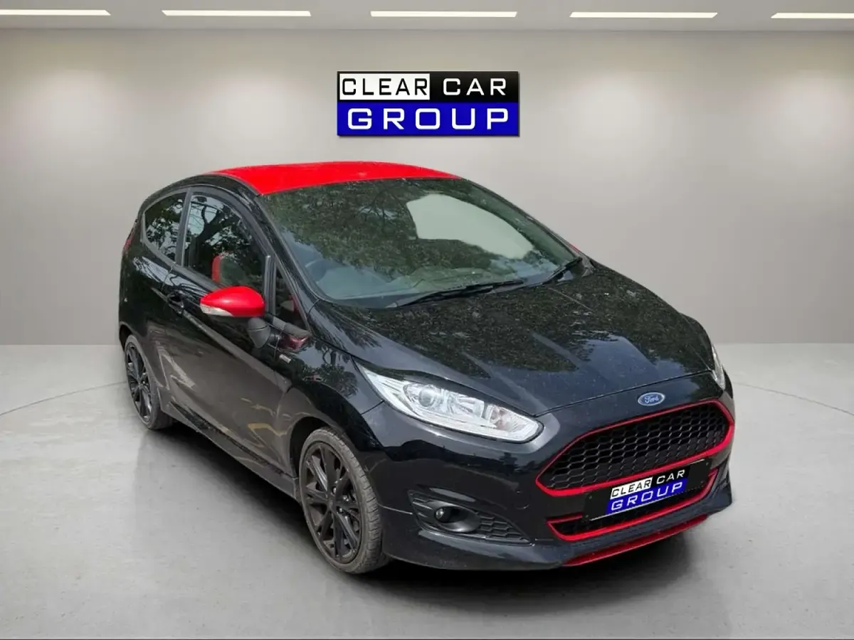Used Ford Fiesta ST-Line 140 HP (102 kW) 2016 Black Hatchback