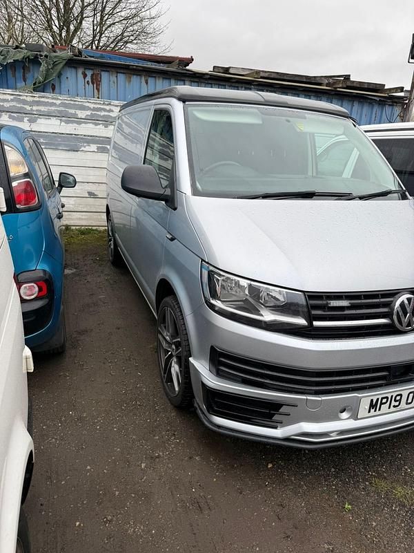 Used VW Transporter 150 HP (110 kW) 2019 Silver Van