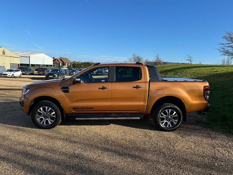 Used Ford Ranger Wildtrack 2022 Orange Pickup