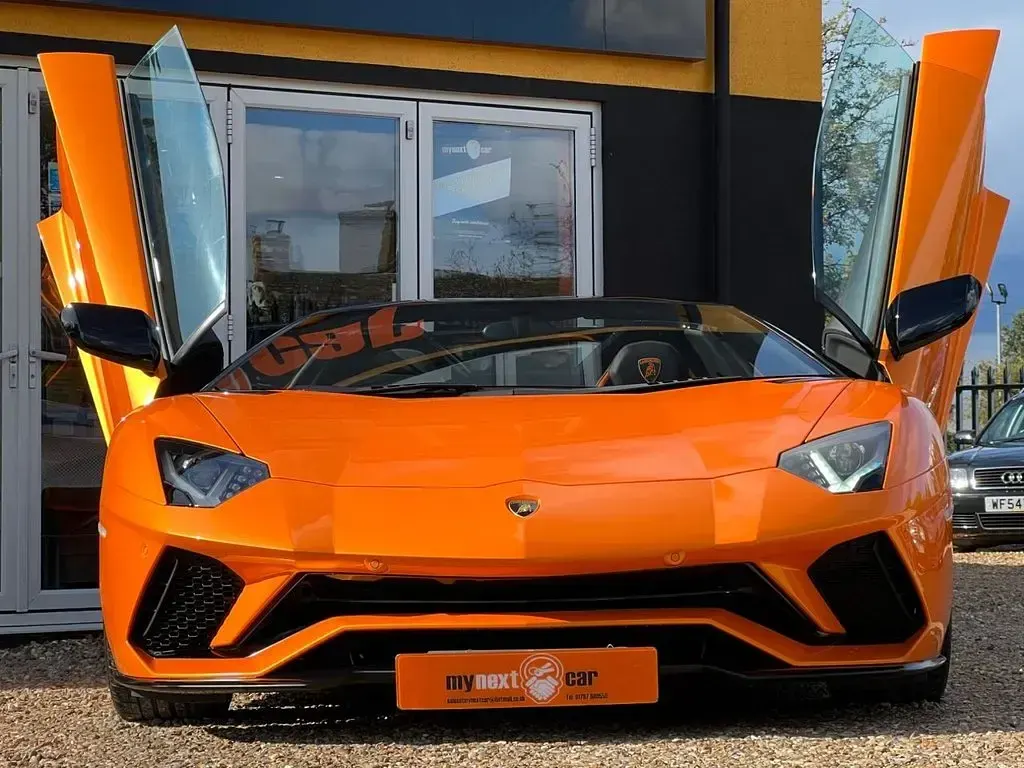 Used Lamborghini Aventador 2019 Orange