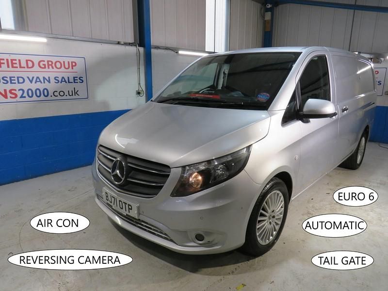 Silver Used 2021 Mercedes Vito Premium MPV | £13,650 (Expensive) - Image 1/4