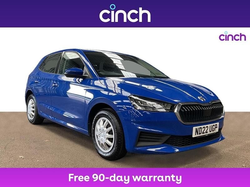 Blue Used 2022 Skoda Fabia Hatchback | £11,199 (Good price) - Image 1/3