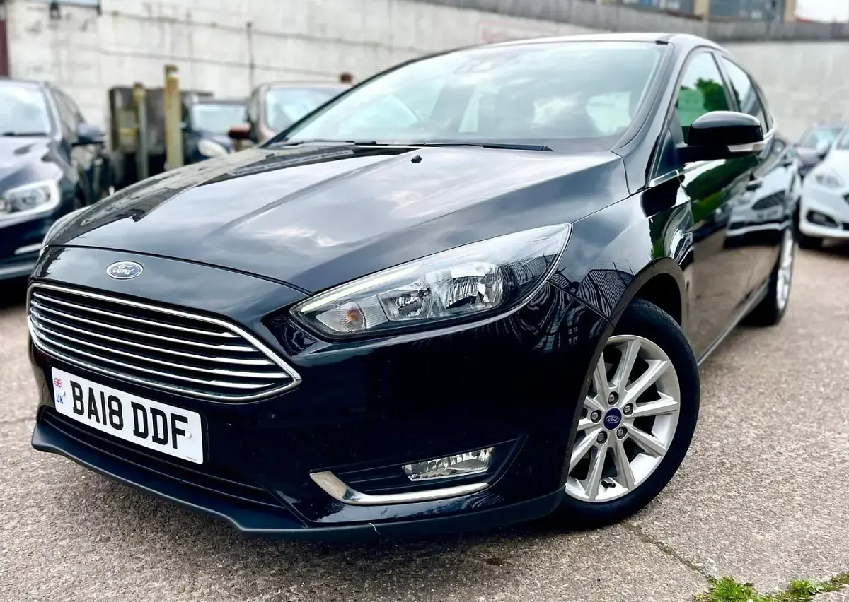 Used Ford Focus Titanium 2018 Black Hatchback