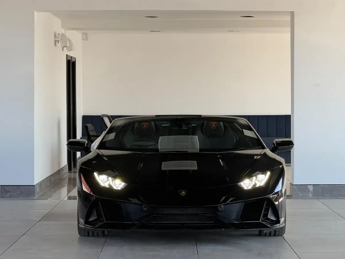 Used Lamborghini Huracán 2024 Black Cabriolet