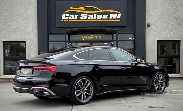 Used Audi A5 S-Line 163 HP (119 kW) 2023 Black Coupe