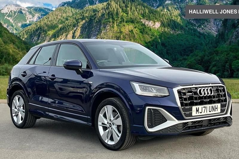 Used Audi Q2 S-Line 150 HP (110 kW) 2021 Blue SUV