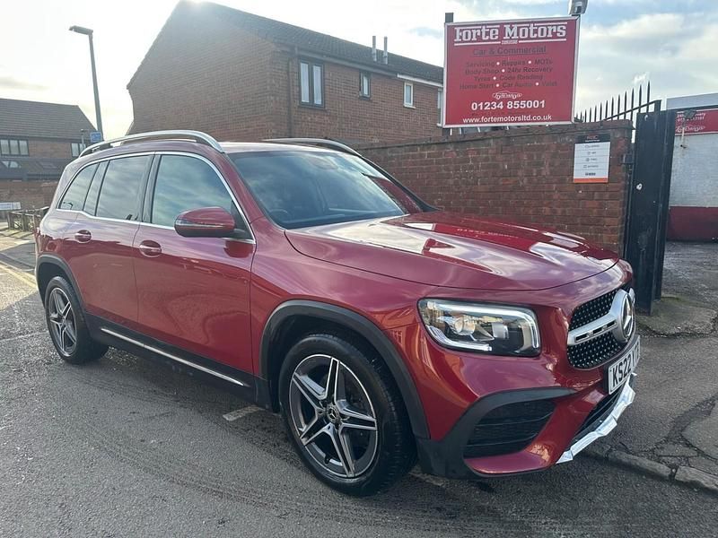 Red Used 2022 Mercedes GLB200 AMG line SUV | £21,095 (Good price) - Image 1/3