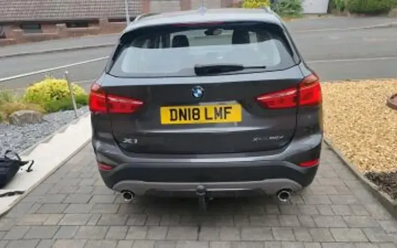 Used BMW X1 Sport Line 190 HP (139 kW) 2018 Grey SUV