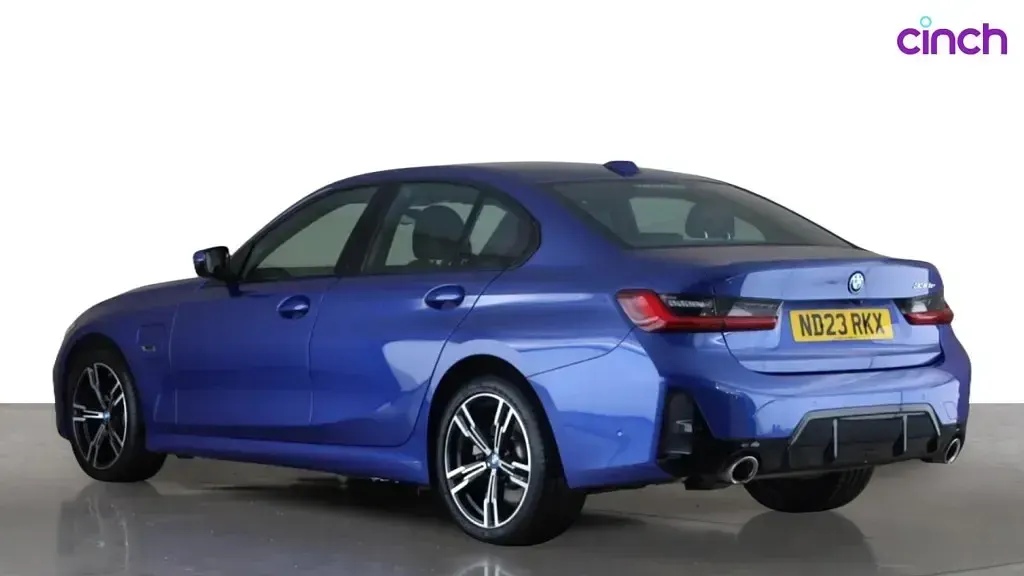 Used BMW 330e M Sport 292 HP (214 kW) 2023 Blue Sedan