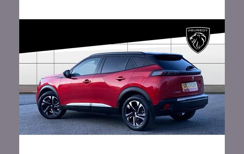 Used Peugeot e-2008 GTi 100 kW (136 HP) 2023 Red SUV