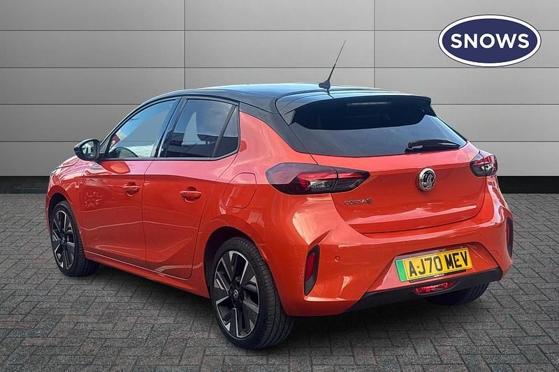 Orange Used 2021 Vauxhall Corsa-e SRi Hatchback | £9,996 (Fair price) - Image 1/4