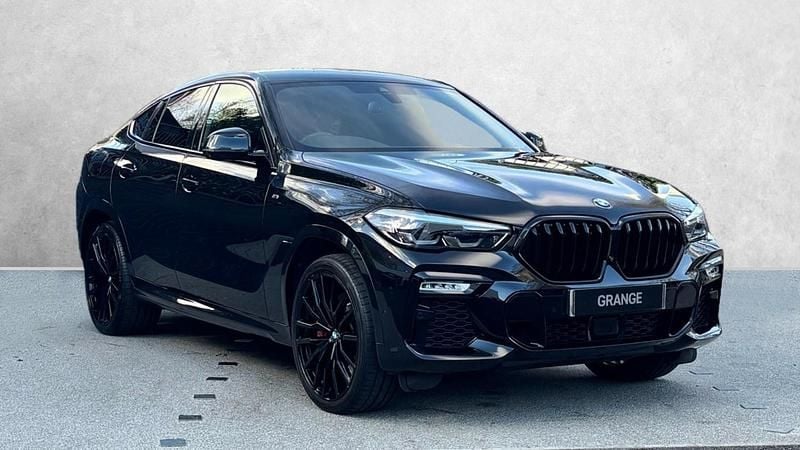 Used BMW X6 M Sport 340 HP (250 kW) 2021 Black SUV