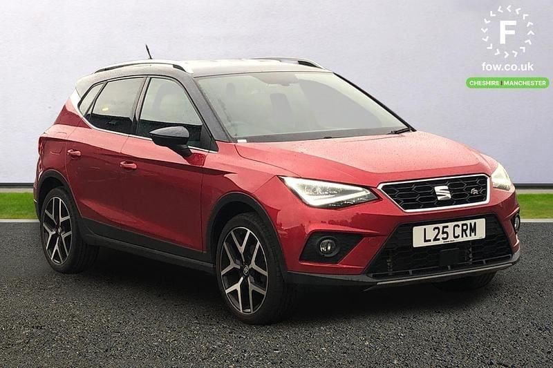 Red Used 2021 Seat Arona FR Sport SUV | £14,399 (Fair price) - Image 1/3