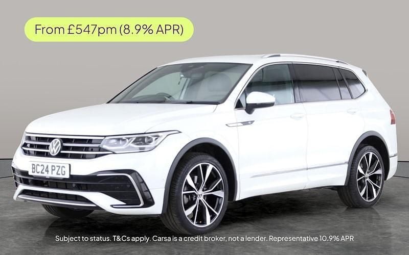 Used 2024 VW Tiguan Allspace R-line SUV | £31,820 (Fair price) - Image 1/3