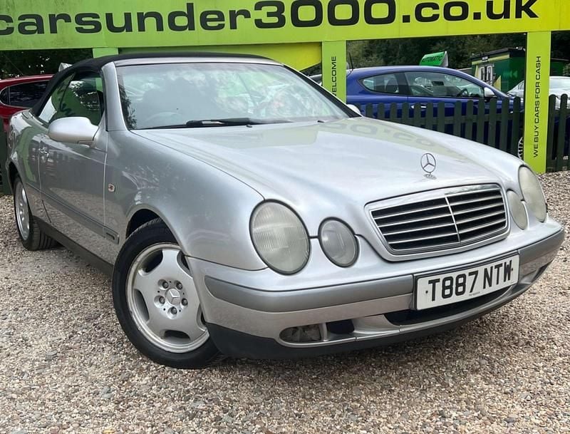 Used Mercedes CLK230 Elegance 1999 Silver Cabriolet