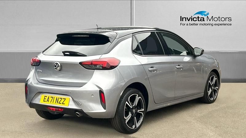 Used Vauxhall Corsa SRi 100 HP (73 kW) 2021 Grey Hatchback