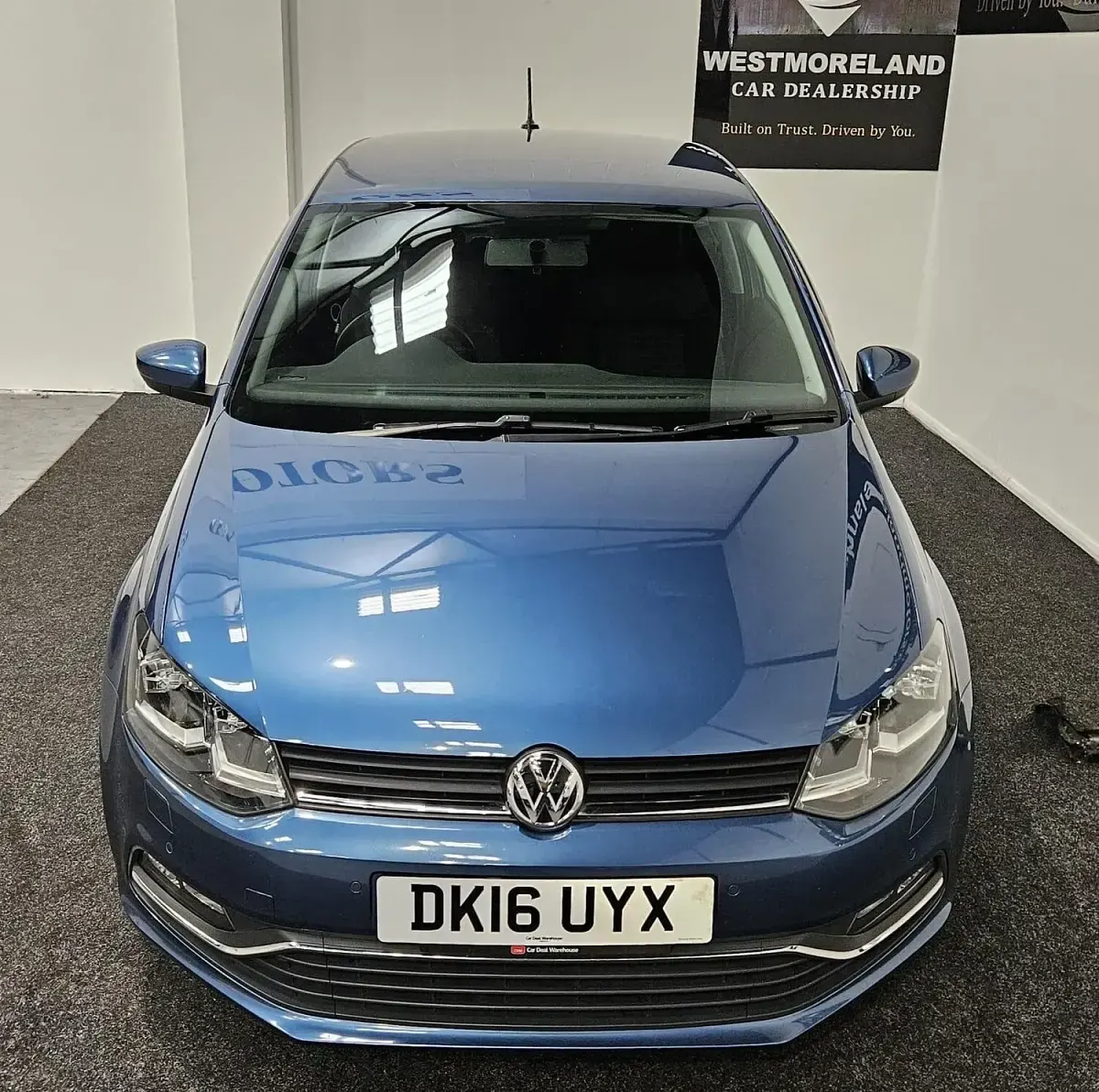 Used VW Polo SEL 110 HP (80 kW) 2016 Blue Hatchback