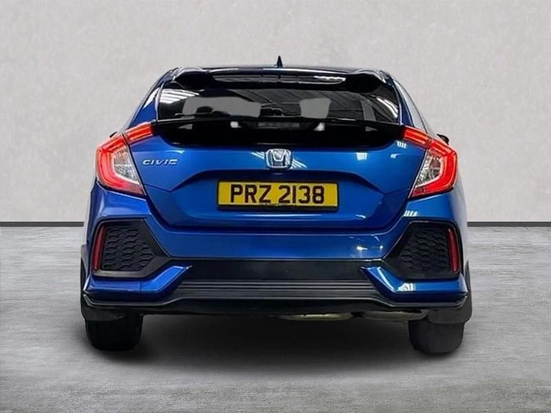 Used Honda Civic EX 2019 Blue Hatchback