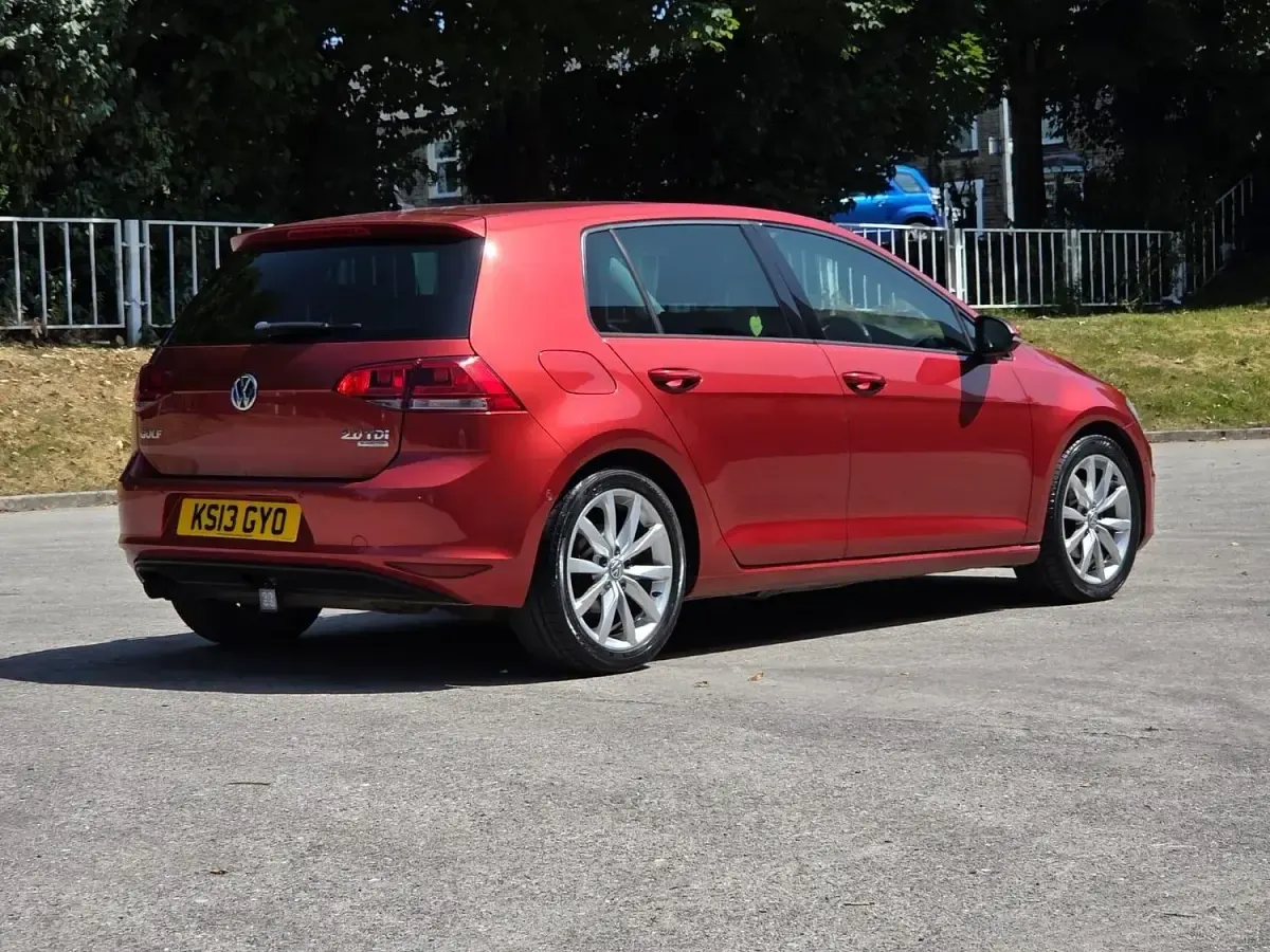 Used VW Golf VII GT 2013 Red Hatchback