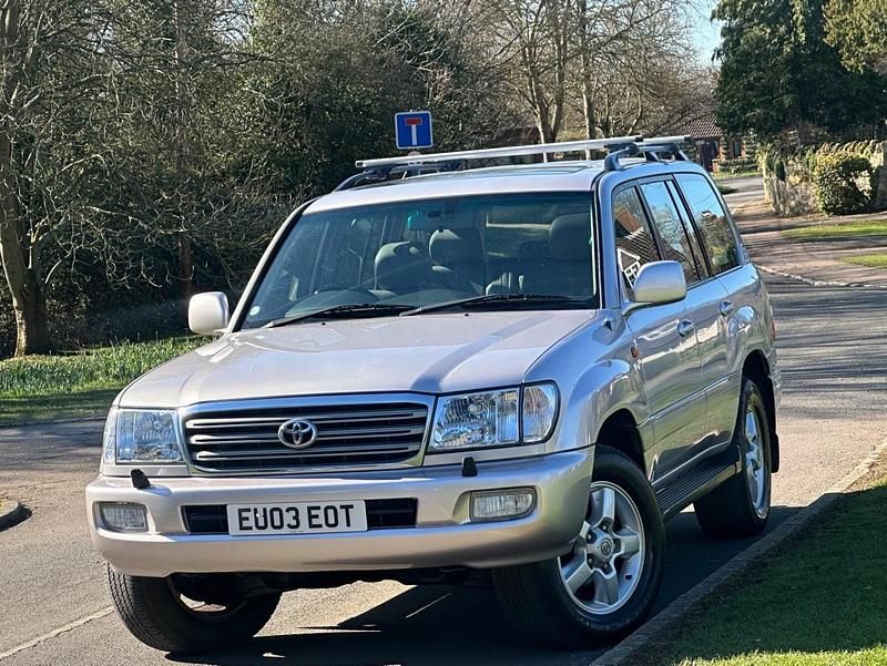Used Toyota Land Cruiser 2003 Silver Estate