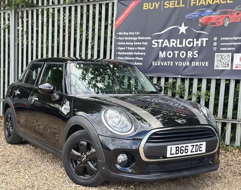 Black Used 2017 Mini ONE Hatch Hatchback | £8,499 (Good price) - Image 1/4