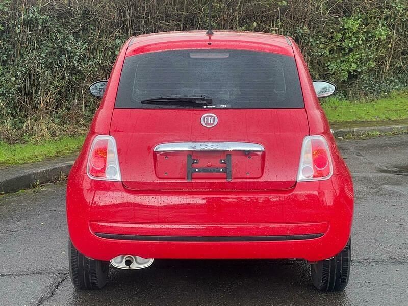 Used Fiat 500 Pop 69 HP (50 kW) 2014 Pasodoble red
