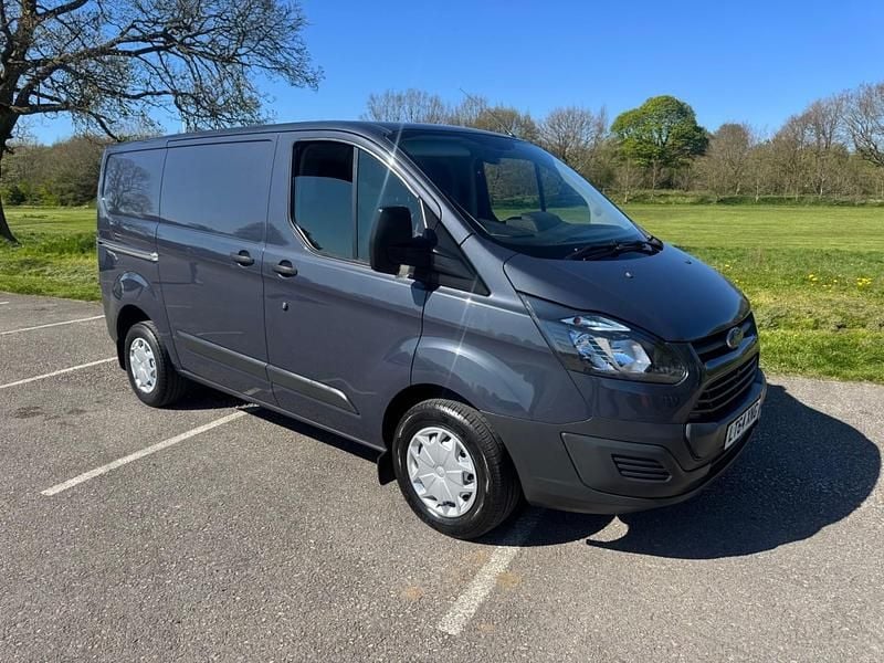 Used Ford Transit Custom 100 HP (73 kW) 2014 Blue Van