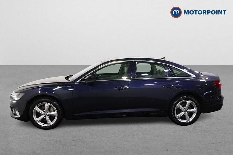 Begagnad Audi A6 Sport 245 HK (180 kW) 2020 Blå Sedan