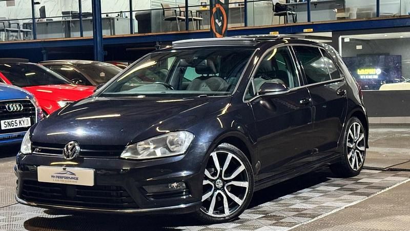 Used VW Golf VII R-line Edition 2016 Black Hatchback
