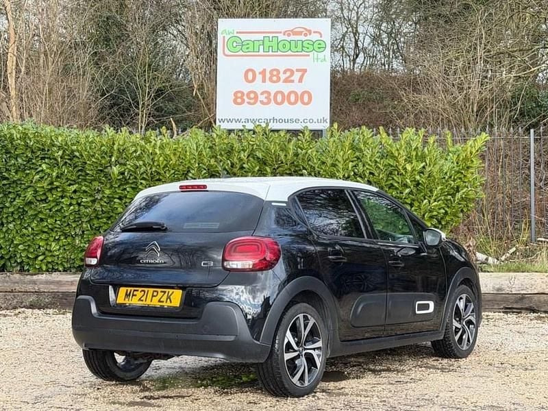 Usado Citroën C3 PureTech 2021 Preto Citadino
