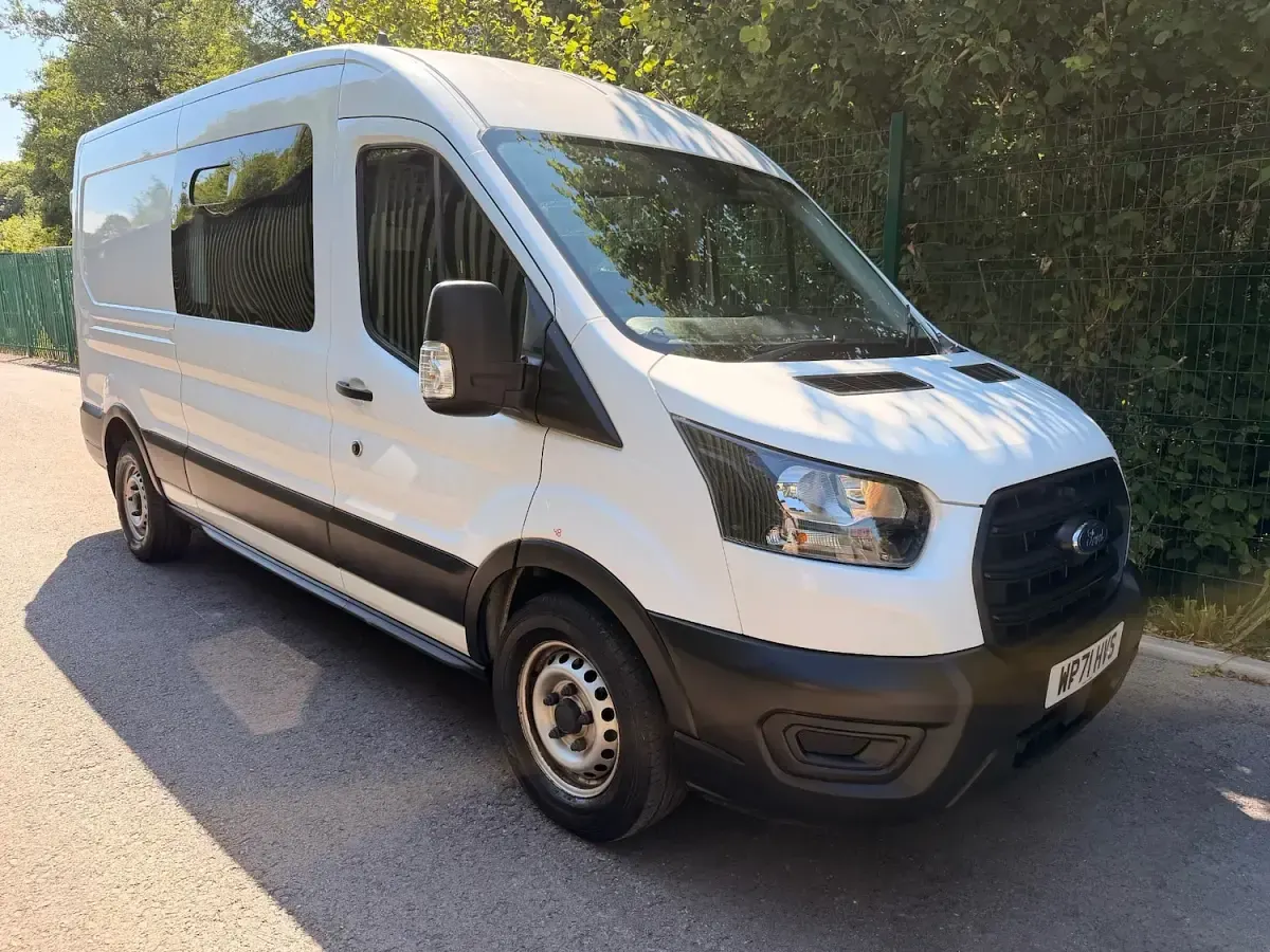 Used Ford Transit 130 HP (95 kW) 2022 White Van
