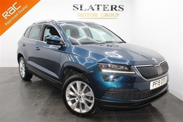 Blue Used 2019 Skoda Karoq SE L SUV | £13,290 (Fair price) - Image 1/1