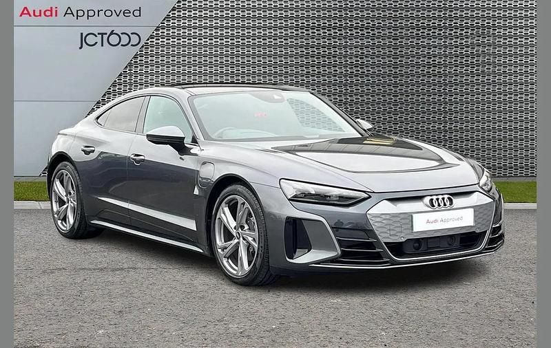 Grey Used 2022 Audi e-tron GT quattro Comfort Sedan | £43,563 (Fair price) - Image 1/4