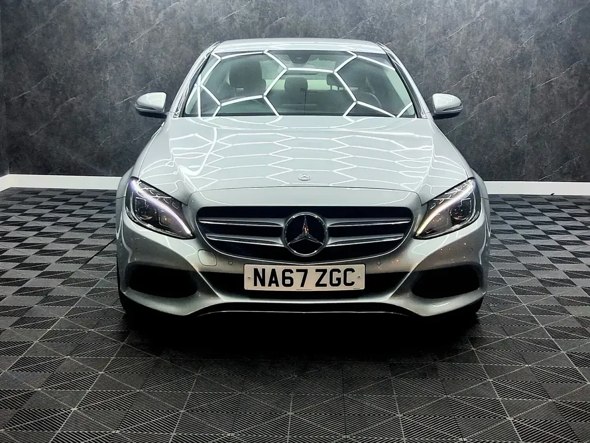 Used Mercedes C200 2017 Silver Sedan