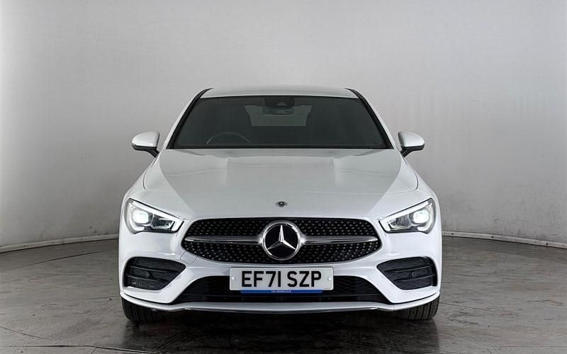 Used Mercedes CLA250e AMG Line Premium 218 HP (160 kW) 2022 White Sedan