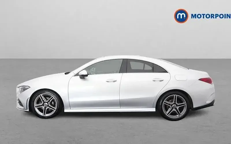 Used Mercedes CLA180 AMG Line Premium Plus 136 HP (100 kW) 2021 Silver Coupe