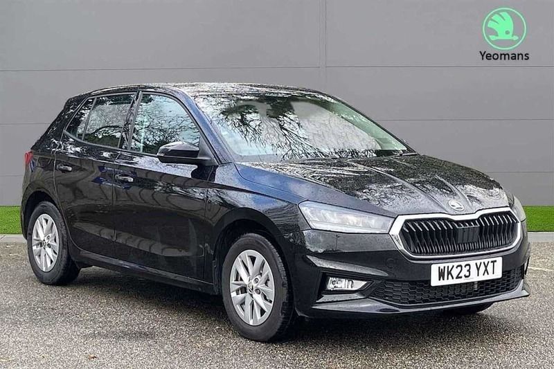 Used Skoda Fabia Comfort 94 HP (69 kW) 2023 Black Hatchback