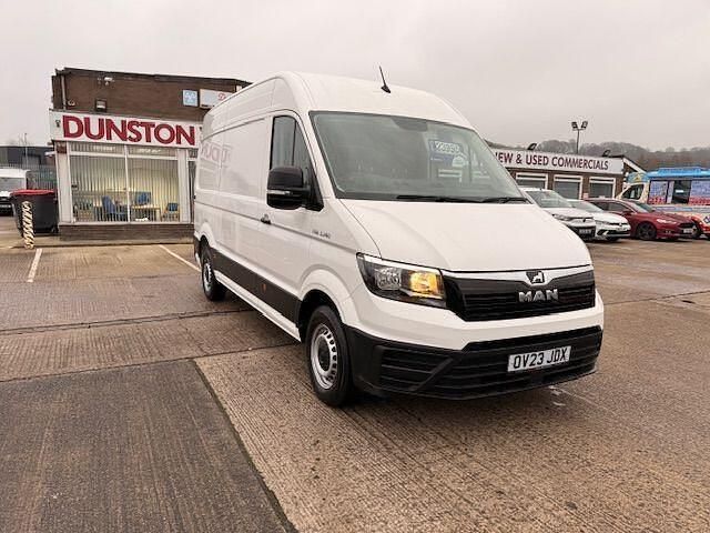 Used MAN TGE 138 HP (101 kW) 2023 White Van
