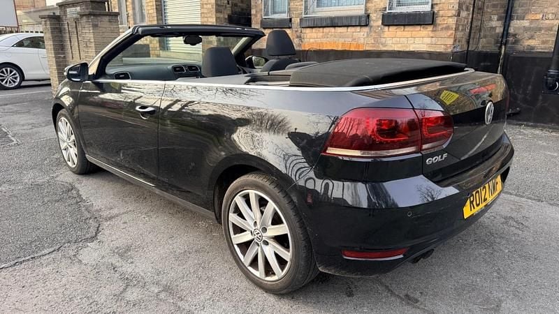 Used VW Golf Cabriolet S 2012 Black Cabriolet