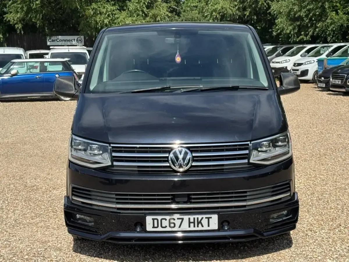 Used VW T6 Sportline 201 HP (147 kW) 2018 Black Van