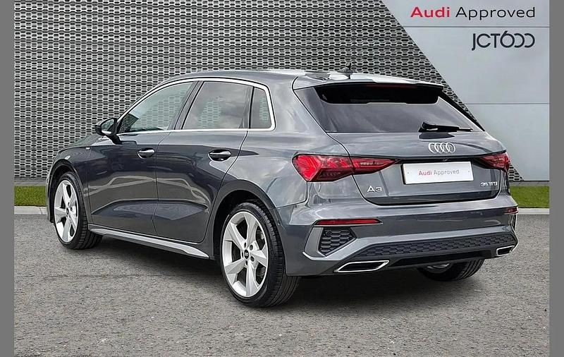 Used Audi A3 S-Line 147 HP (108 kW) 2023 Grey Sedan