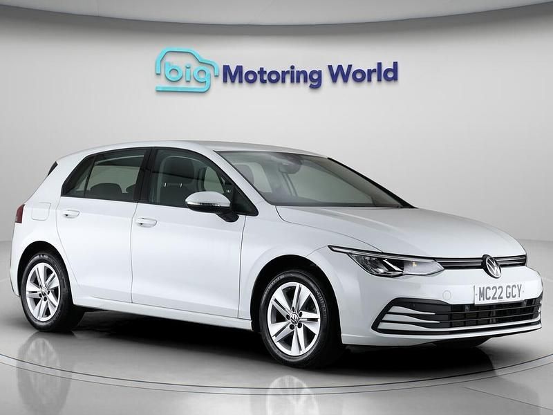 White Used 2022 VW Golf VIII Life Hatchback | £15,300 (Fair price) - Image 1/4