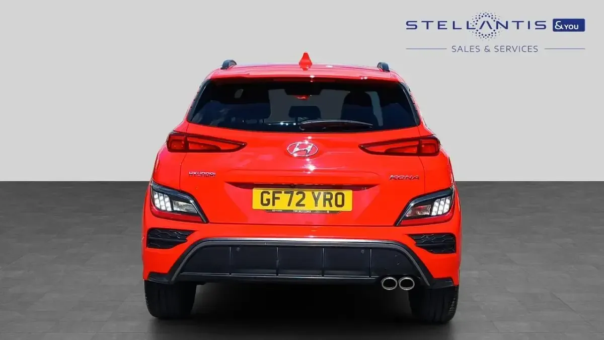 Used Hyundai Kona N Line 118 HP (86 kW) 2022 Red SUV