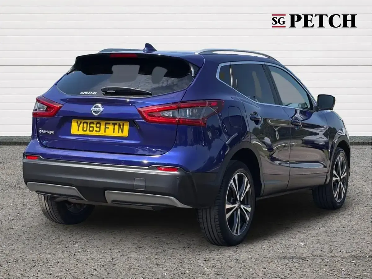 Used Nissan Qashqai N-Connecta 138 HP (101 kW) 2020 Blue SUV